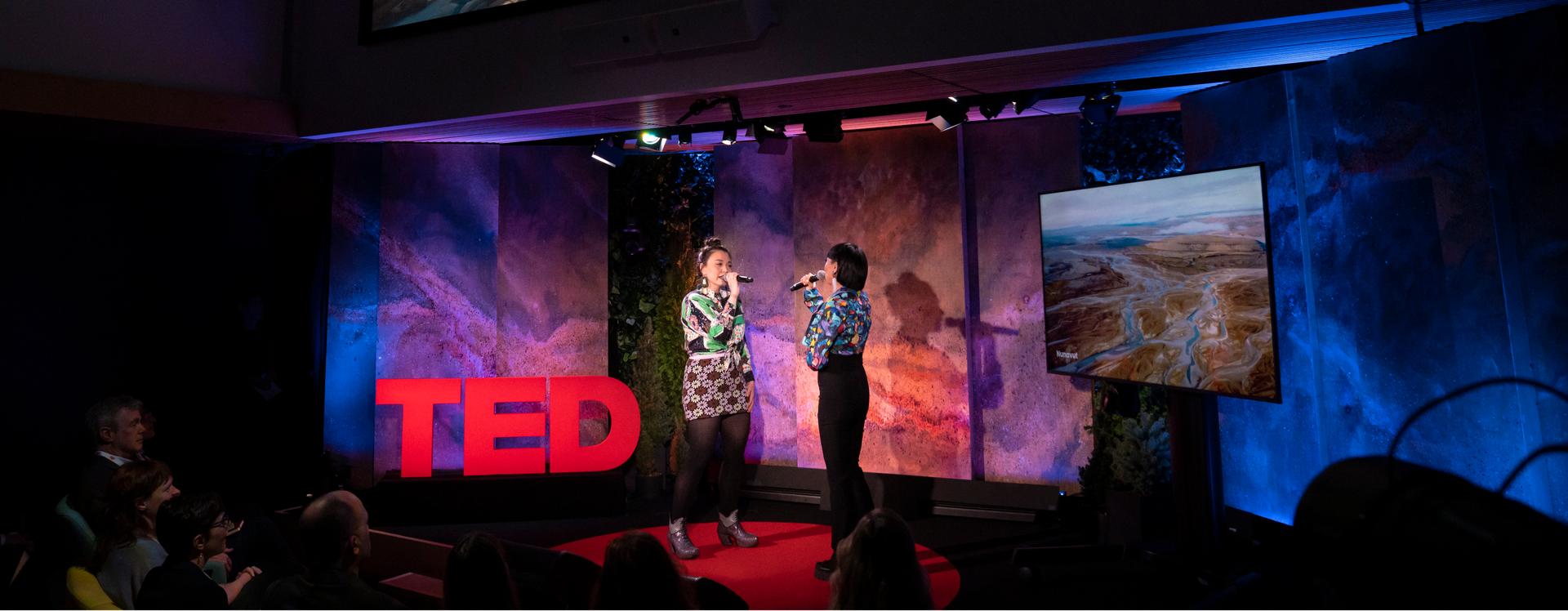 Silla band are singing on TED stage